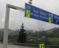 Passando por Graz Villach.