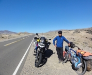 Grande aventureiro Neil, do Alaska a Ushuaia pedalando.