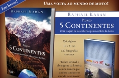 Esta na praça um livro muito esperado! Do motociclista Raphael Karan - SP