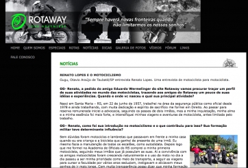 Entrevista concedia para ROTAWAY TOUR ADVENTURE